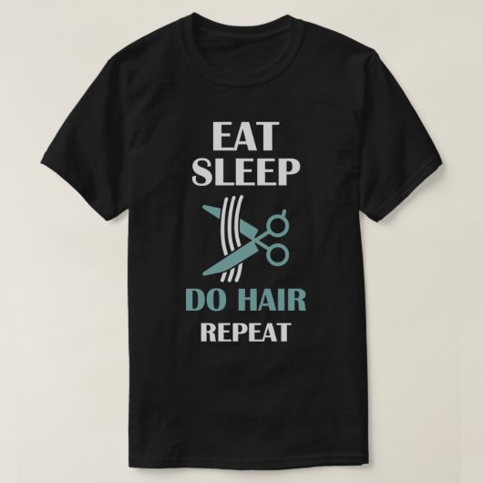 Haarkappers T-shirt (Design voorkant)