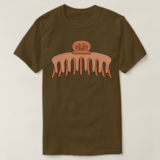Haarklauwklem T-shirt (Design voorkant)