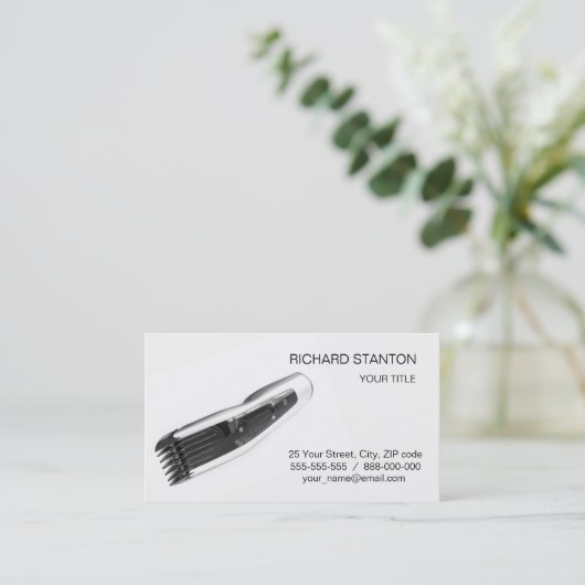 Haarklem Visitekaartje (Staand voorkant)