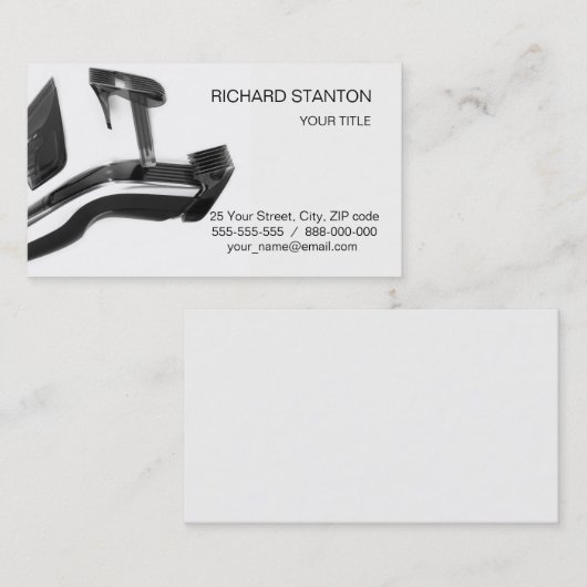 Haarklem Visitekaartje (Voorkant / Achterkant)