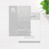 Haarklemmen weergeven Glamor Silver Glitter Glam Visitekaartje (Bureau)