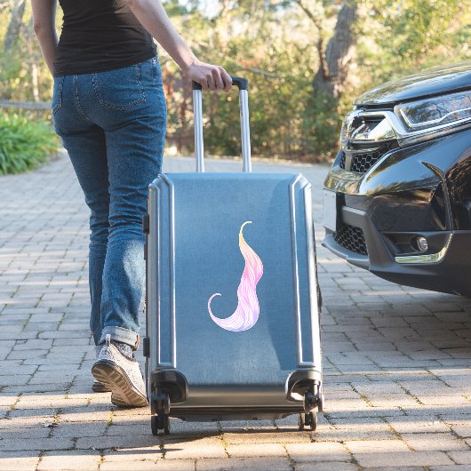 Haarkleurmaker Stylist Roze en Violet Hair Curl Sticker (Koffer Insitu)