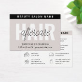 Haarkleurstof Aftercare Visitekaartje (Bureau)