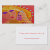 haarlak afsprakenkaartje (Voorkant / Achterkant)