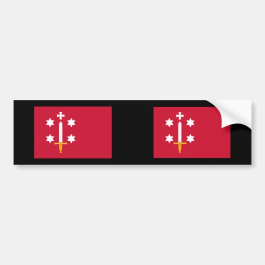 Haarlem, Nederland Bumpersticker (Voorkant)