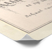  Haarlem Netherlands Map (1874) Poster (Hoek)