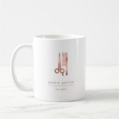 Haarlijst Chic Roos Gold Scissors Comb. Koffiemok (Links)