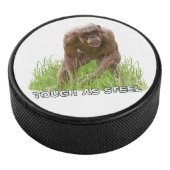 Haarloze chimp taai als staal hockey puck (3/4)