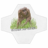 Haarloze chimp taai als staal voetbal (Enkel)