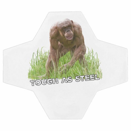 Haarloze chimp taai als staal voetbal (Enkel)