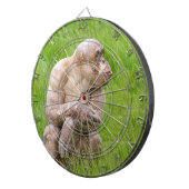 Haarloze chimpansee dartbord (Voorkant Rechts)
