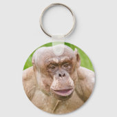 Haarloze chimpansee Magnet Sleutelhanger (Voorkant)