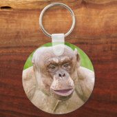 Haarloze chimpansee Magnet Sleutelhanger (Voorkant)