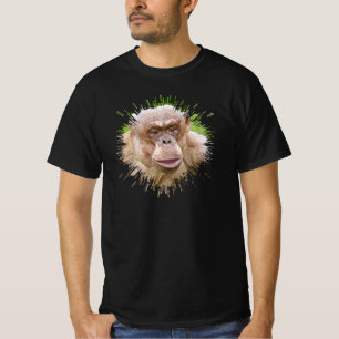 Haarloze chimpansee t-shirt
