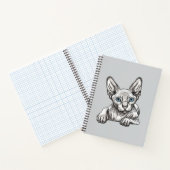 Haarloze Sphynx Kat Notitieboek (Binnen)