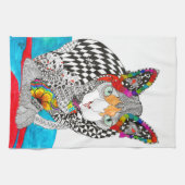 Haarloze Sphynx keukenhanddoek (Horizontaal)