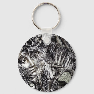 haarmonster sleutelhanger