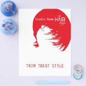 Haarontwerp 1 - Flyer, prijs Flyer (Enkel)