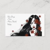 Haarontwerp Visitekaartje (Voorkant)