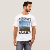 HAARP Conspiracy Theory T-shirt (Voorkant volledig)