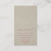  haarpenseellijst visitekaartje (Achterkant)