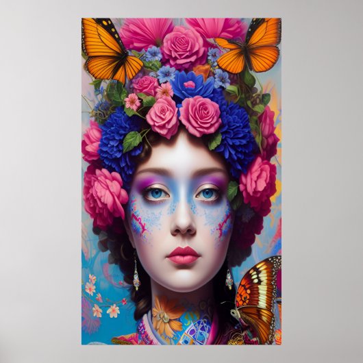 Haarprinses Poster (Voorkant)