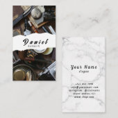 Haarprofessionals maken een blijvende indruk visitekaartje (Voorkant / Achterkant)