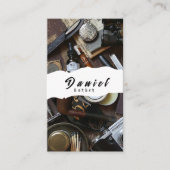 Haarprofessionals maken een blijvende indruk visitekaartje (Voorkant)