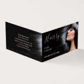 Haarsalon Afspraak Visitekaartje (Buitenkant)