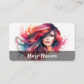 Haarsalon / Boutique Visitekaartje (Voorkant)