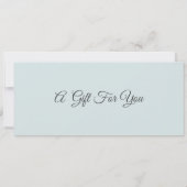 Haarsalon Cadeaubon Sjabloon, Kapper Cadeau Kaart (Achterkant)