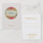 Haarsalon en Spa Cadeaubon Kortingskaartje (Voorkant / Achterkant)