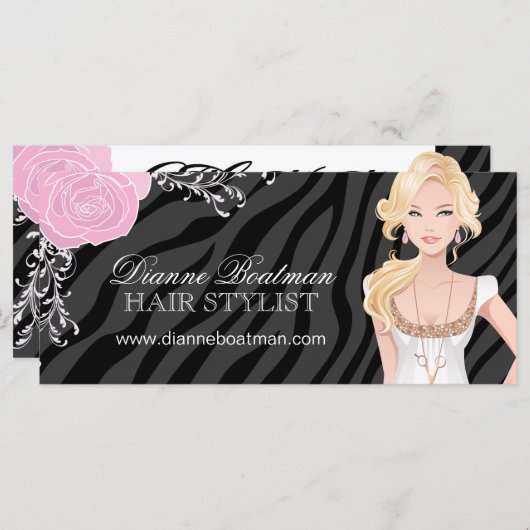 HAARSALON GIFT-CERTIFICAAT (Voorkant / Achterkant)