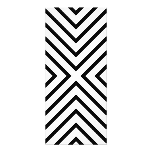 Haarsalon Gouden Schaar Bloemen Strepen Prijslijst Reclamekaart (Achterkant)