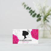 Haarsalon Kapper Schoonheidssalon Visitekaartje (Staand voorkant)