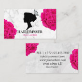 Haarsalon Kapper Schoonheidssalon Visitekaartje (Voorkant / Achterkant)