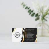 Haarsalon, kapperszaak, salon, met gratis Logo Visitekaartje (Staand voorkant)