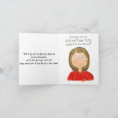 Haarsalon Klantherinnering Relaties Haarknip Kaart (Binnen)