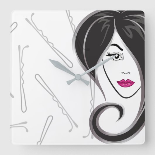 haarsalon klok (Voorkant)