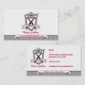 Haarsalon Professioneel Modern Visitekaartje (Voorkant / Achterkant)