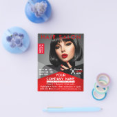 Haarsalon / Schoonheidssalon / Kapper Flyer (Enkel)