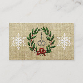 Haarsalon stylist Feestcoupon cadeaukaart xmas Kortingskaartje