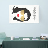 Haarsalon, Stylist, Schoonheid Meisje Banner (Beurs)