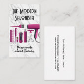 Haarsalon Tools | Schoonheid Visitekaartje (Voorkant / Achterkant)