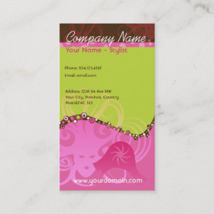 haarsalon visitekaartje