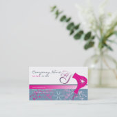 haarsalon visitekaartje (Staand voorkant)