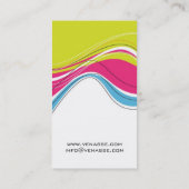 Haarsalon visitekaartje (Achterkant)