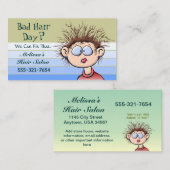 Haarsalon visitekaartje (Voorkant / Achterkant)