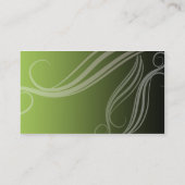 Haarsalon visitekaartje (Achterkant)