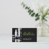 Haarsalon visitekaartje (Staand voorkant)